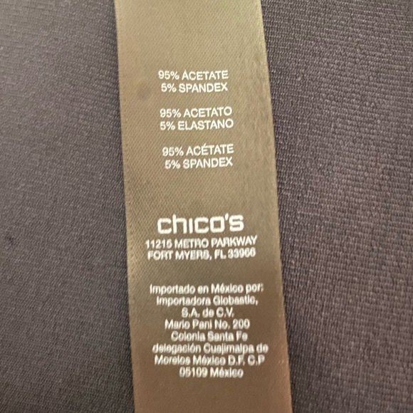 Casual Long-Sleeved Jacket - Chico’s Size 3 (Comparable to a Size Large) - Picture 7 of 8